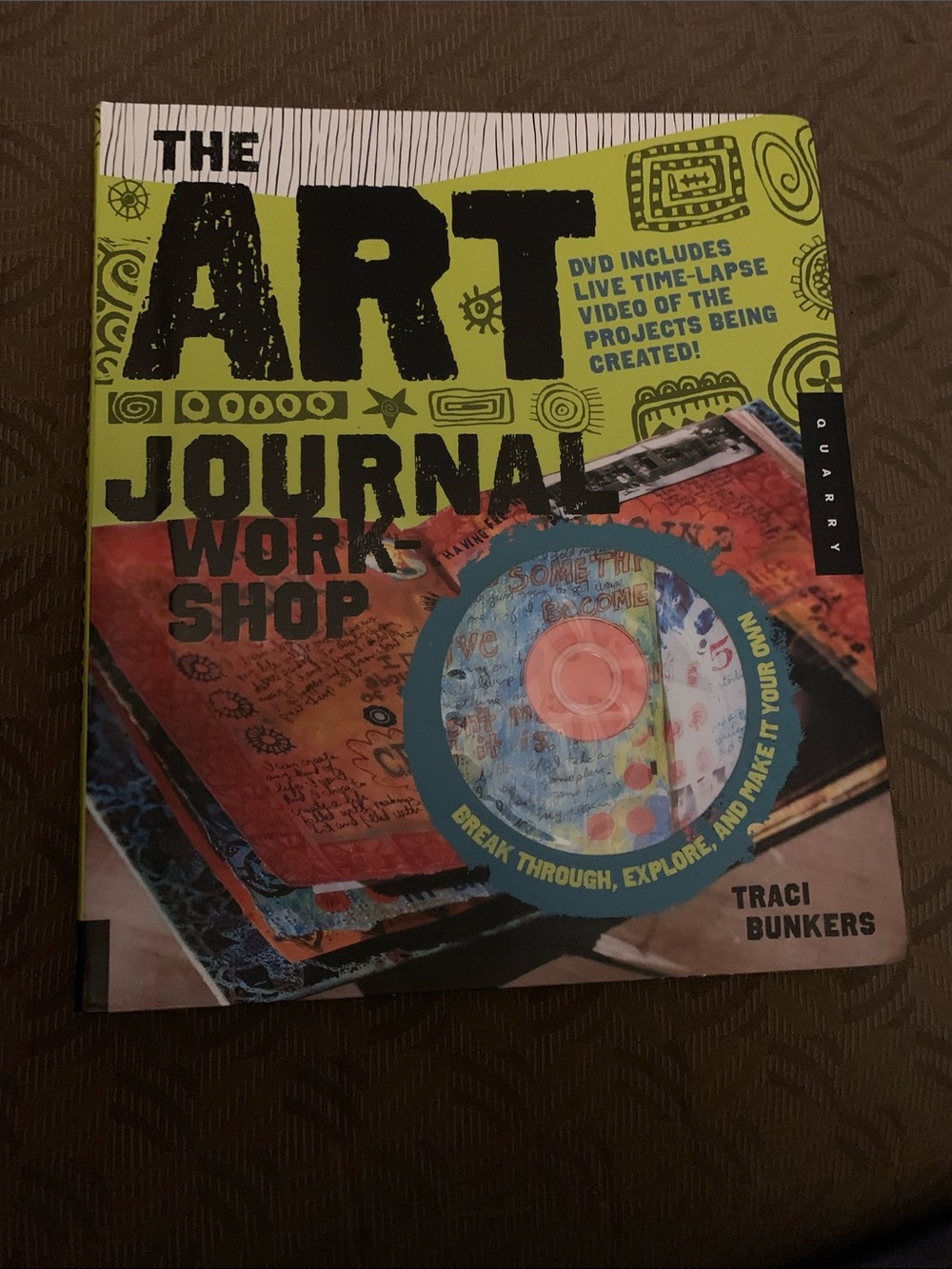 The Art Journal Workshop — Green Cover Creative Art Book
